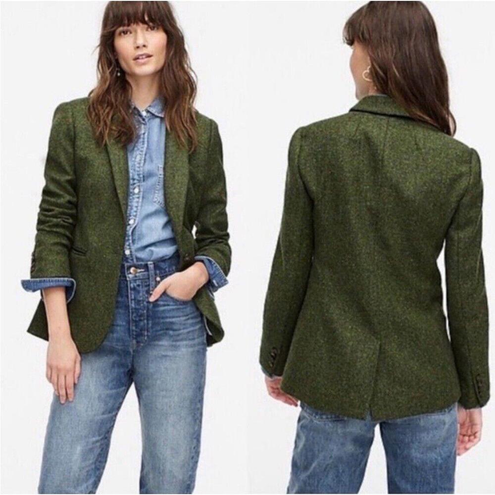 J. Crew Olive Green Women's Blazer